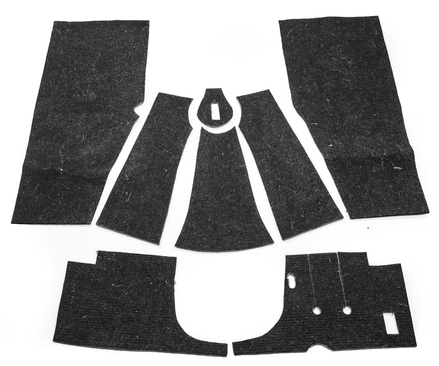 Dämmmattensatz
Sound deadening kit
Set de tapis isolants
Aislan