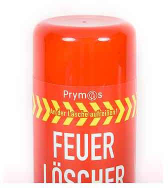 Feuerlöscherspray