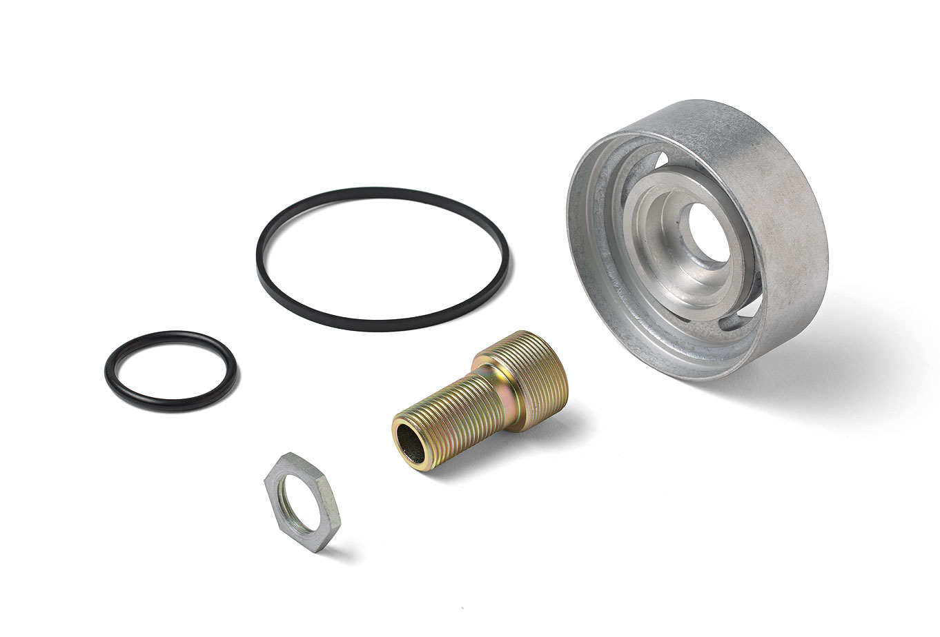 Oil filter adaptor