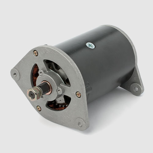 High performance starter motors and alternators