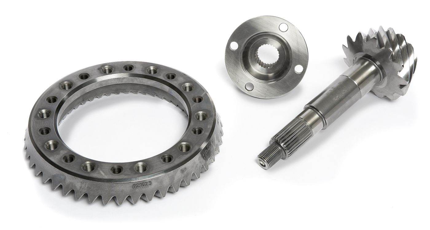 Teller- und Kegelrad
Crown wheel and pinion
Couple conique (pign