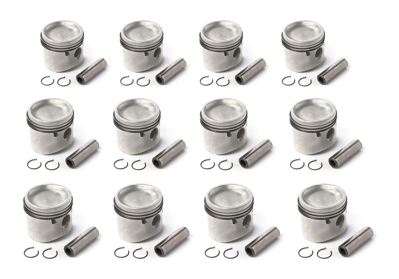 Kolbensatz
Piston set
Set de pistons
Zestaw tłoków
Zuiger set
