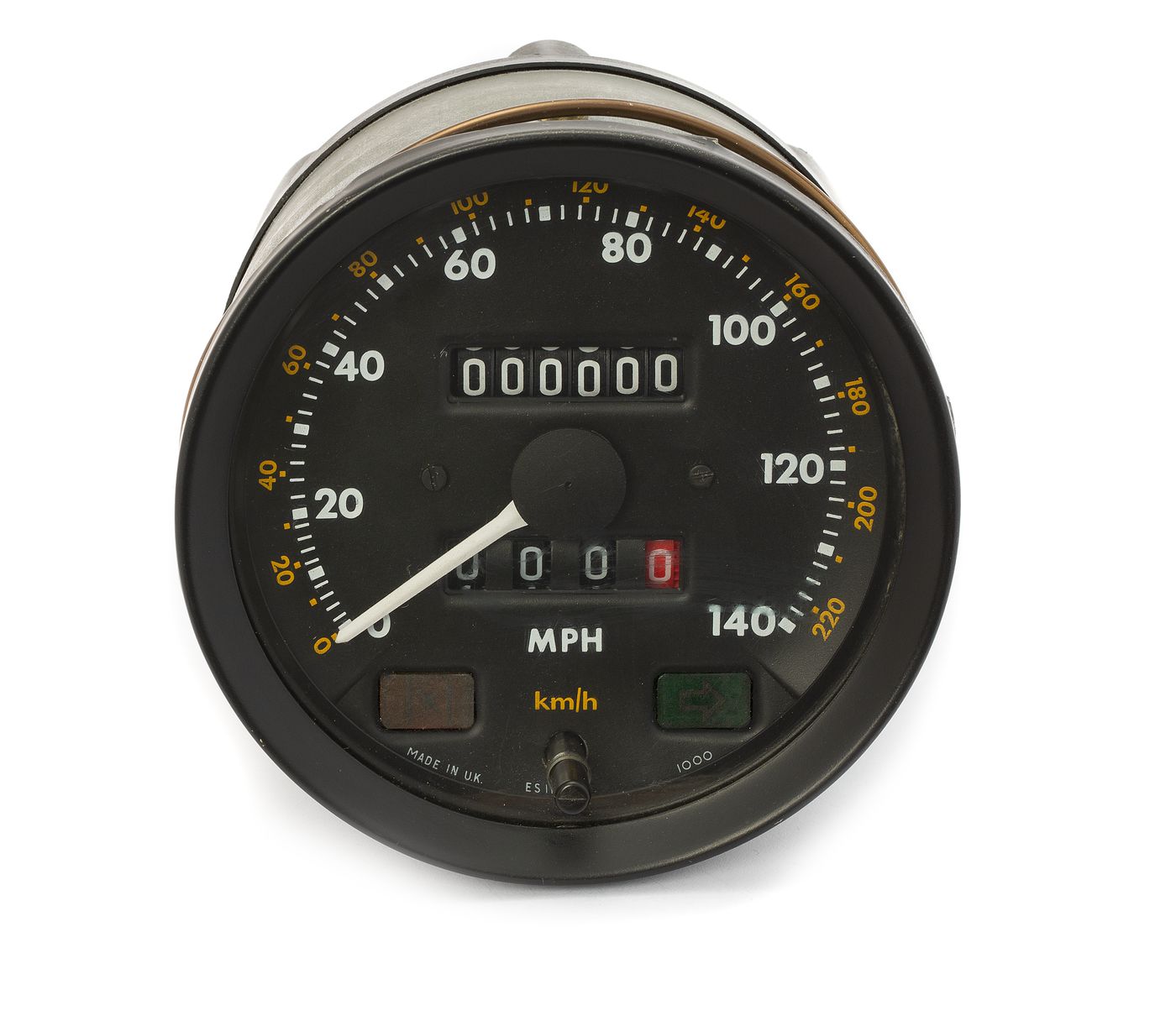 Tachometer
Speedometer
Tachymètre
Snelheidsmeter
Velocímetro
T